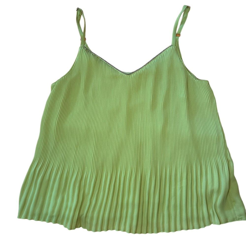 The Limited Mustard Green Tank Top